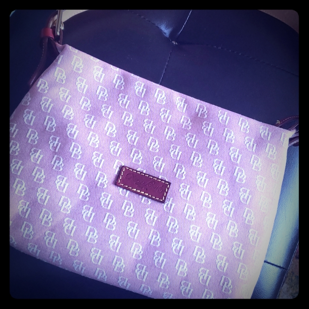 Light pink Dooney & Burke purse